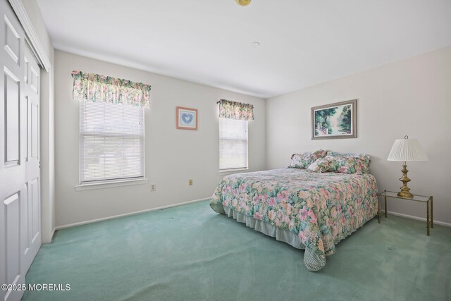 57 High Pointe Way, Matawan, NJ 07747 - carpeted bedroom with a closet and baseboards