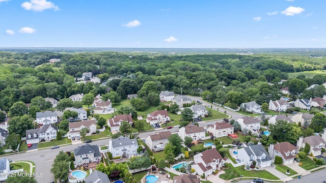 57 High Pointe Way, Matawan, NJ 07747 - aerial perspective of suburban area with a forest