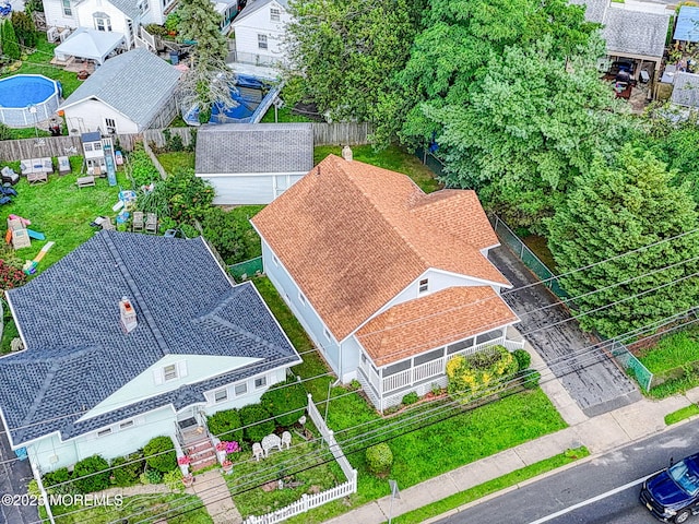 198 W Sylvania Ave, Neptune City, NJ 07753 - aerial perspective of suburban area