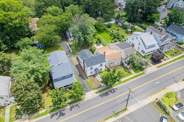 101 Broad St, Matawan, NJ 07747 - aerial perspective of suburban area