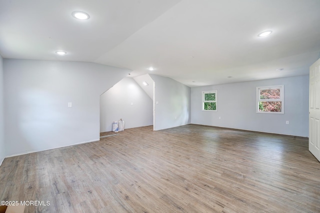 101 Broad St, Matawan, NJ 07747 - bonus room featuring recessed lighting, wood finished floors, and lofted ceiling
