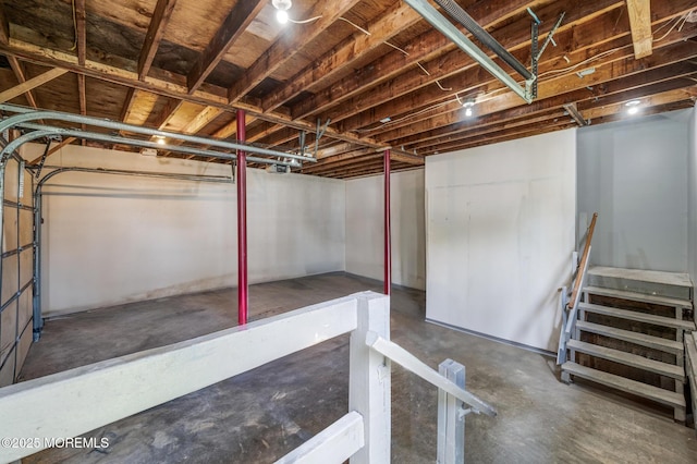 101 Broad St, Matawan, NJ 07747 - view of unfinished below grade area
