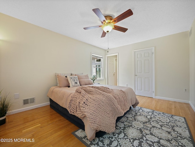 962 Columbus Dr, Brick, NJ 08724 - bedroom with light wood-type flooring and a ceiling fan