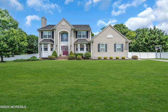 1667 Kalvel Ct, Toms River, NJ 08755 - view of front of home featuring a chimney