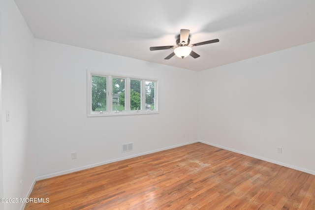10 Locust Grove Ln, Manalapan, NJ 07726 - empty room featuring light wood-type flooring and ceiling fan