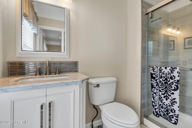 8 Yellowstone Ln, Howell, NJ 07731 - bathroom with a shower stall and vanity
