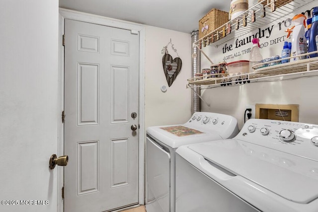 8 Yellowstone Ln, Howell, NJ 07731 - washroom with washer and dryer