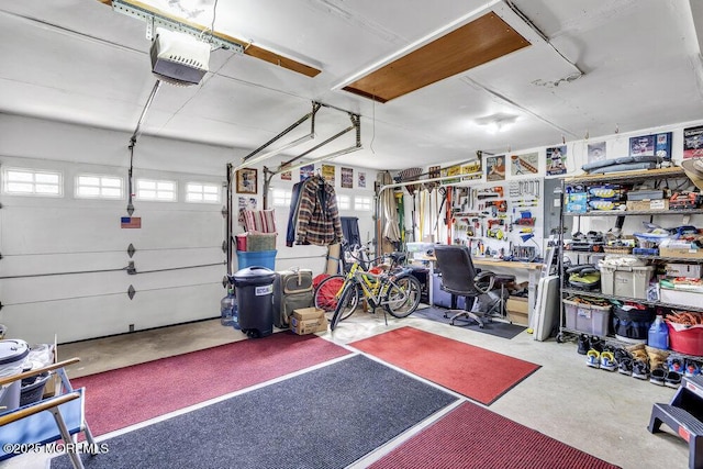 8 Yellowstone Ln, Howell, NJ 07731 - garage featuring a garage door opener