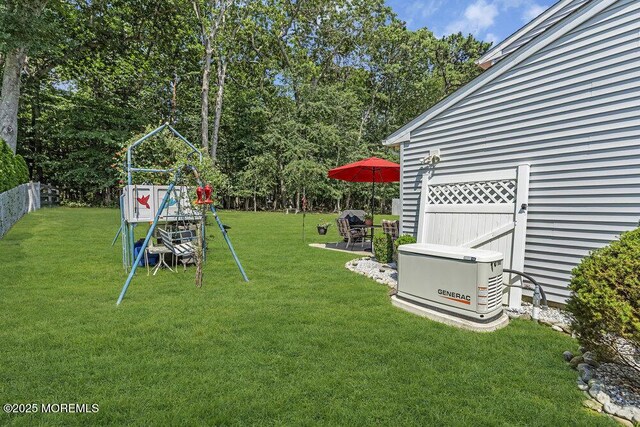8 Yellowstone Ln, Howell, NJ 07731 - view of yard with a playground