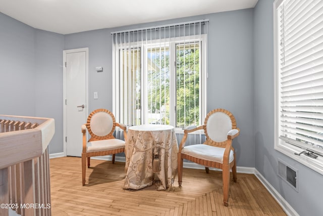 7 Wallace Ave, Oakhurst, NJ 07755 - sitting room with light wood-type flooring