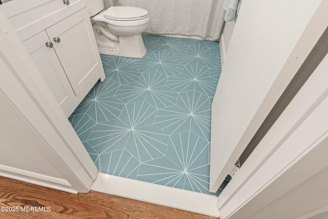 50 Lenape Trl, Tinton Falls, NJ 07724 - bathroom with toilet and vanity