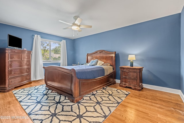 50 Lenape Trl, Tinton Falls, NJ 07724 - bedroom featuring wood finished floors and a ceiling fan