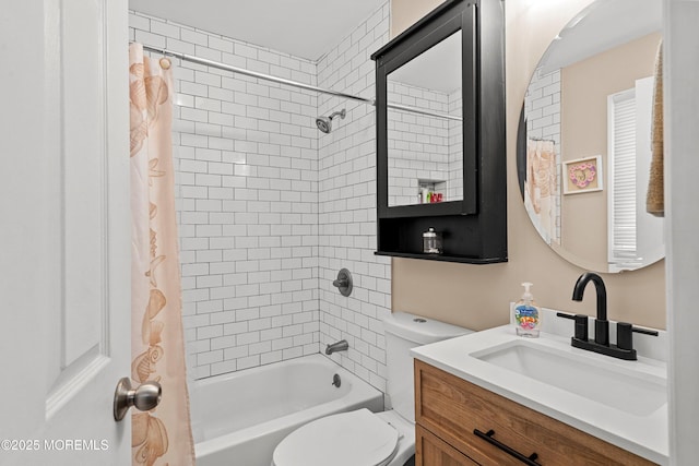 410 Jamaica Blvd, Toms River, NJ 08757 - bathroom with vanity and shower / tub combo with curtain