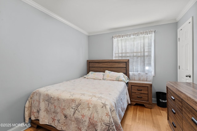 410 Jamaica Blvd, Toms River, NJ 08757 - bedroom with light wood-type flooring and crown molding