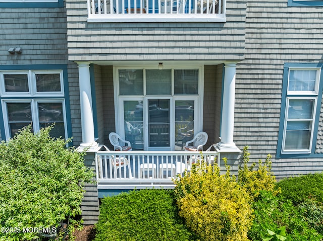4 Ocean Ave Unit 5, Ocean Grove, NJ 07756 - view of side of property featuring a balcony