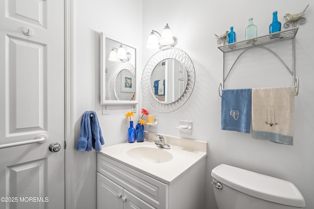 4 Ocean Ave Unit 5, Ocean Grove, NJ 07756 - half bath featuring vanity and toilet