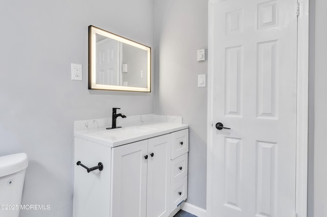 163 Courtshire Dr, Brick, NJ 08723 - bathroom with toilet and vanity