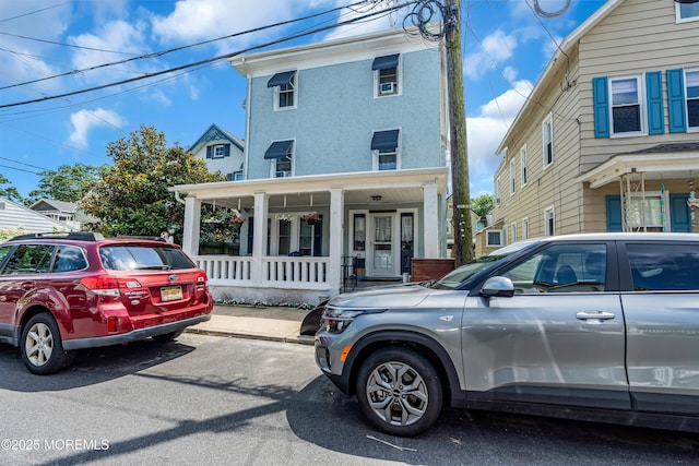 82 Mount Zion Way, Ocean Grove, NJ 07756 - view of front of home with a porch and stucco siding