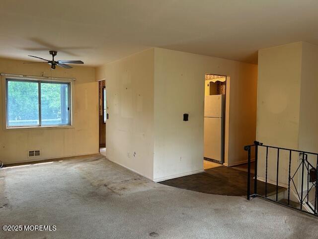 1599 Woodcrest Dr, Toms River, NJ 08753 - empty room featuring carpet floors and a ceiling fan