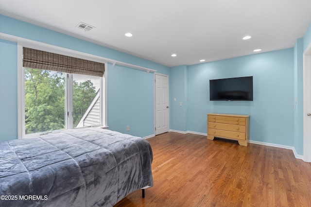 2262 Allenwood Rd, Allenwood, NJ 08720 - bedroom with recessed lighting and wood finished floors