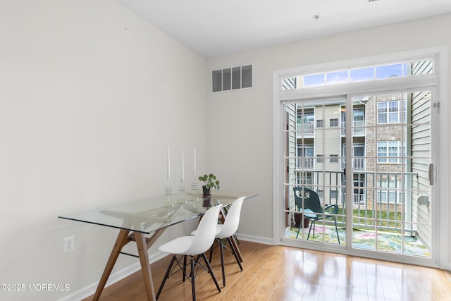 428 Sophee Ln, Lakewood, NJ 08701 - dining area featuring wood finished floors and baseboards