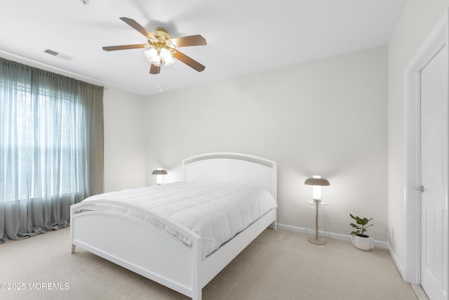 428 Sophee Ln, Lakewood, NJ 08701 - carpeted bedroom featuring baseboards and ceiling fan