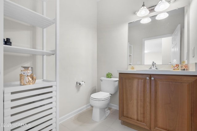 428 Sophee Ln, Lakewood, NJ 08701 - half bath with vanity and tile patterned flooring