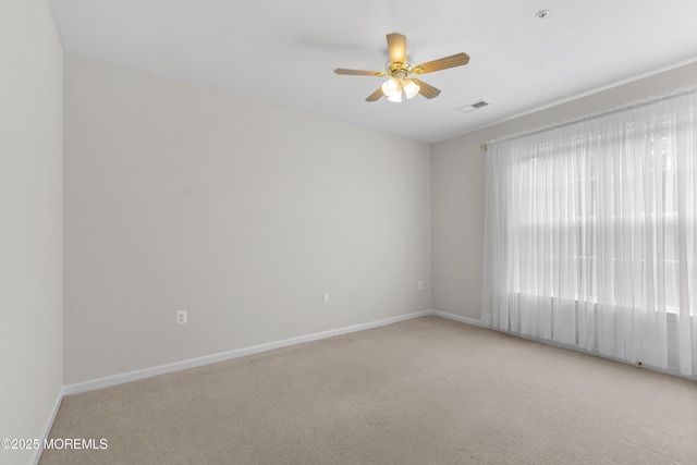 428 Sophee Ln, Lakewood, NJ 08701 - unfurnished room featuring ceiling fan, carpet, and a pendent fire sprinkler