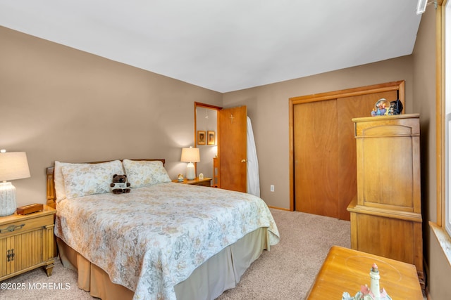 2010 Pine Meadow Ave, Toms River, NJ 08753 - bedroom featuring light carpet and a closet
