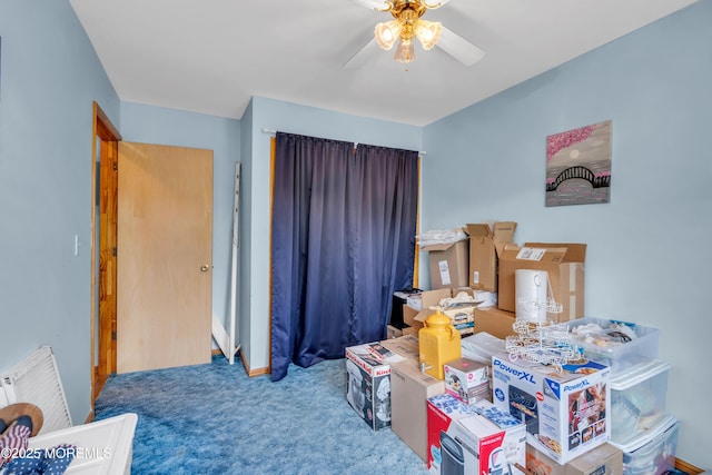 2010 Pine Meadow Ave, Toms River, NJ 08753 - bedroom featuring carpet flooring and a ceiling fan
