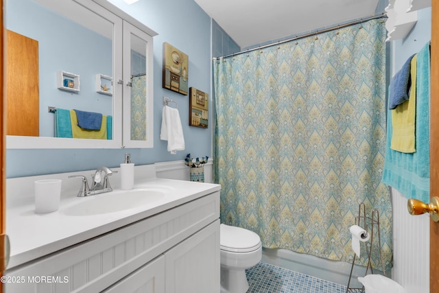 2010 Pine Meadow Ave, Toms River, NJ 08753 - full bathroom featuring tile patterned flooring and vanity