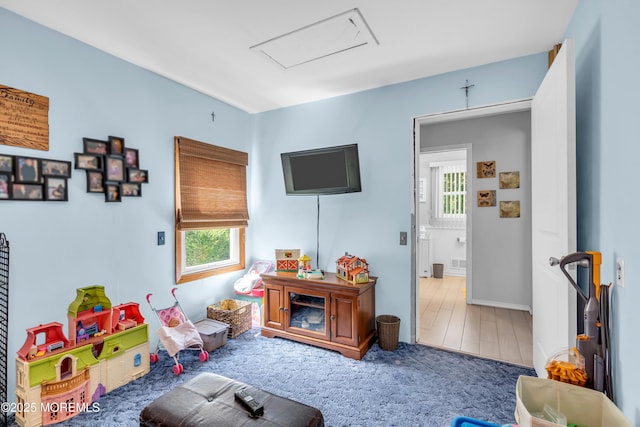 2010 Pine Meadow Ave, Toms River, NJ 08753 - game room featuring plenty of natural light and carpet floors