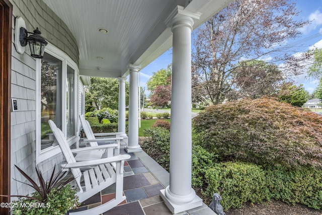 20 Wardell Ave, Rumson, NJ 07760 - view of covered porch