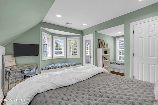 20 Wardell Ave, Rumson, NJ 07760 - bedroom featuring lofted ceiling and recessed lighting