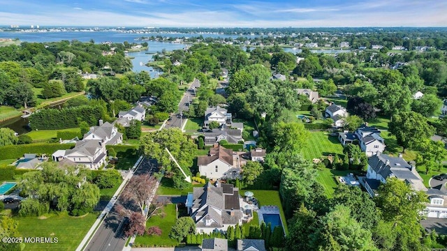 20 Wardell Ave, Rumson, NJ 07760 - aerial overview of property's location featuring a large body of water and nearby suburban area