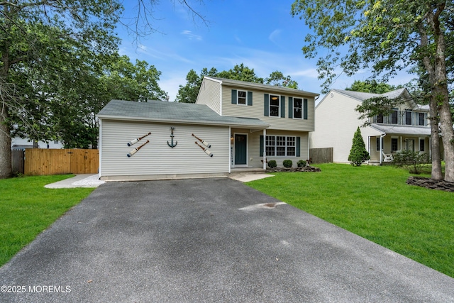 1066 Windlass Dr, Manahawkin, NJ 08050 - view of front of property with asphalt driveway