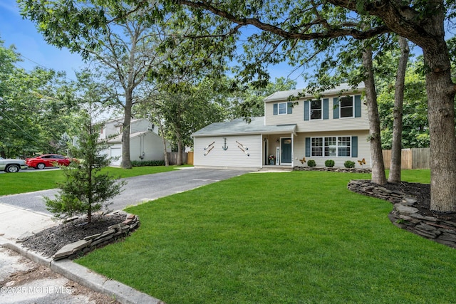1066 Windlass Dr, Manahawkin, NJ 08050 - view of front of house with driveway and an attached garage