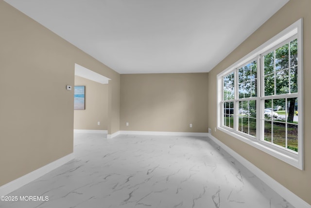 1066 Windlass Dr, Manahawkin, NJ 08050 - spare room with light marble finish flooring and healthy amount of natural light