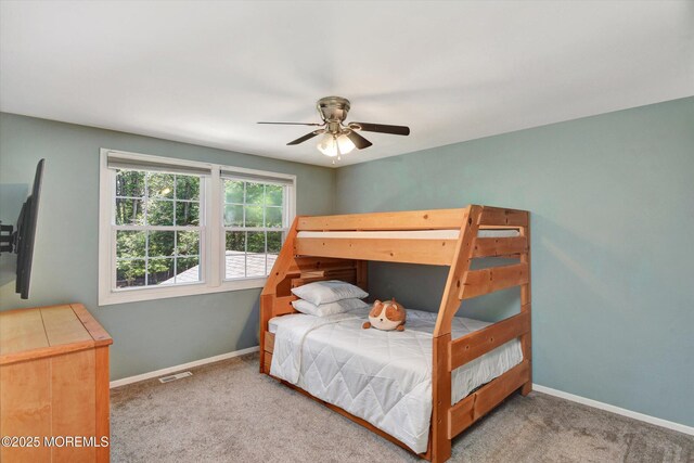 25 Forman Ln, Manalapan, NJ 07726 - bedroom featuring carpet and a ceiling fan