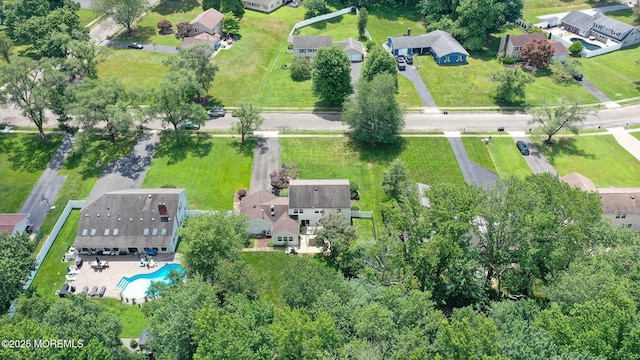 25 Forman Ln, Manalapan, NJ 07726 - aerial view of property and surrounding area with nearby suburban area