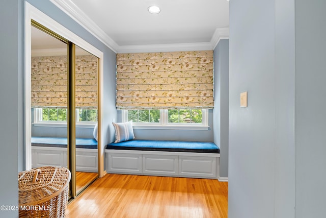 7 Lorraine Ct, East Brunswick, NJ 08816 - sitting room with ornamental molding and light wood finished floors