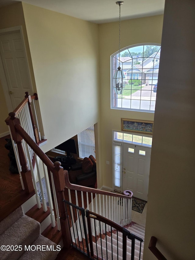 40 David Dr, Barnegat, NJ 08005 - entrance foyer featuring baseboards and wood finished floors