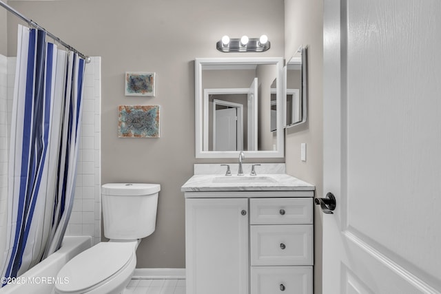 1602 Wagon Wheel Ct, Freehold, NJ 07728 - full bath featuring vanity and shower / bath combo with shower curtain