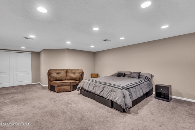 1602 Wagon Wheel Ct, Freehold, NJ 07728 - bedroom with carpet floors, recessed lighting, and a closet