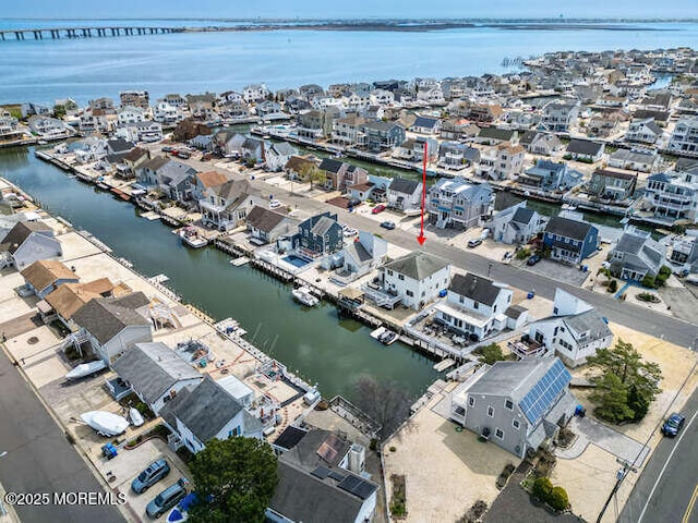 12 Peggy Ln, Beach Haven West, NJ 08050 - aerial view of residential area with a nearby body of water