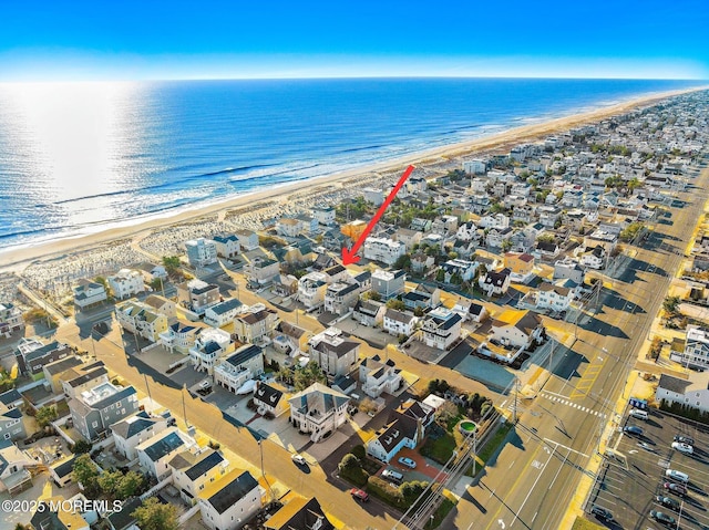 25 E 49th St, Long Beach Twp, NJ 08008 - aerial perspective of suburban area featuring unending shoreline