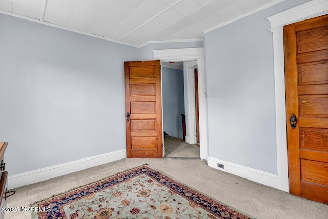 660 Herbertsville Rd, Brick, NJ 08724 - carpeted empty room with crown molding and baseboards