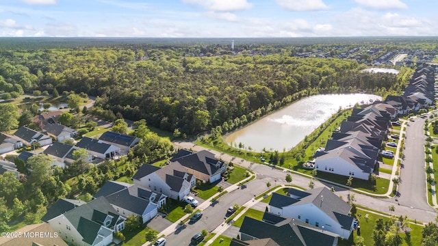 2 Haley Cir, Barnegat, NJ 08005 - aerial view of residential area with a forest and a nearby body of water