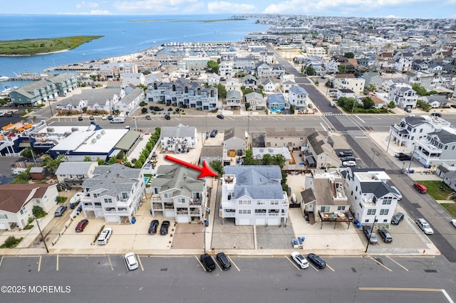 507 Amber St Unit B, Beach Haven, NJ 08008 - aerial view of residential area featuring a nearby body of water