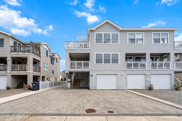507 Amber St Unit B, Beach Haven, NJ 08008 - view of front facade with driveway and a garage